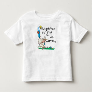T-shirt Pour Les Tous Petits Il est temps de jouer avec maman2