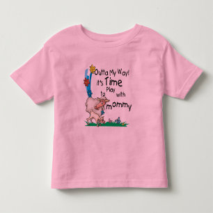 T-shirt Pour Les Tous Petits Il est temps de jouer avec maman2