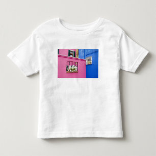 T-shirt Pour Les Tous Petits Île de Burano, Burano, Italie. Burano coloré