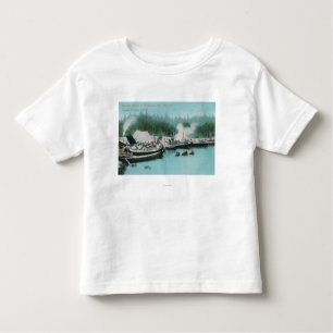 T-shirt Pour Les Tous Petits Île de Japonski - indigènes de Potlatchers et de