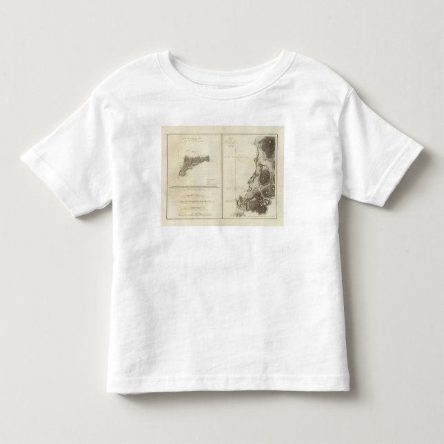 T-shirt Pour Les Tous Petits Île de Pâques Chili (Devant)