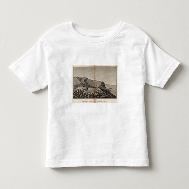 T-shirt Pour Les Tous Petits Ile de Staffa (Devant)