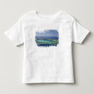 T-shirt Pour Les Tous Petits Île Mana et récif de corail, îles Mamanuca
