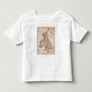 T-shirt Pour Les Tous Petits Îles britanniques, Angleterre, Irlande