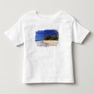T-shirt Pour Les Tous Petits Îles Fidji, Tavarua. Cette plage sur Tavarua,