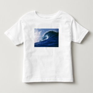 T-shirt Pour Les Tous Petits Îles Fidji, Tavarua, Cloudbreak. Une vague