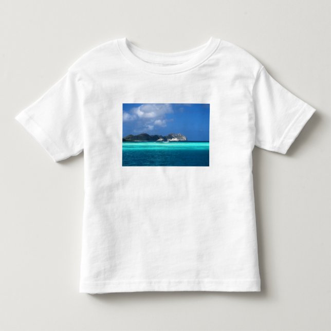 T-shirt Pour Les Tous Petits Îles Los Roques, Venezuela (Devant)
