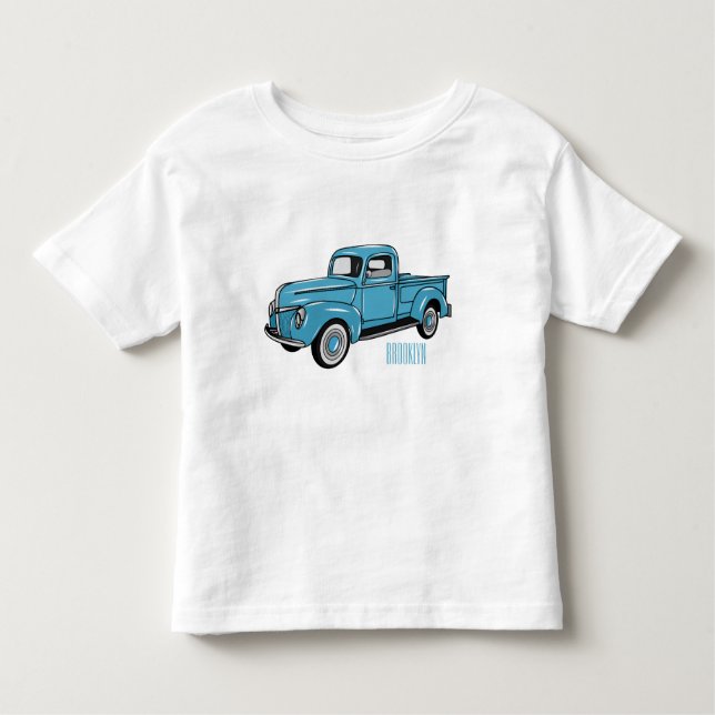 T-shirt Pour Les Tous Petits Illustration classique de la caricature pour camio (Devant)