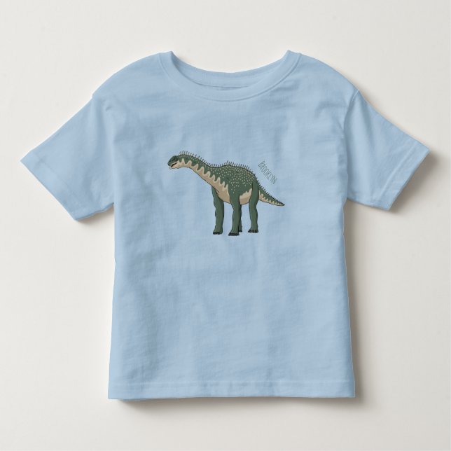 T-shirt Pour Les Tous Petits Illustration de Barapasaurus (Devant)