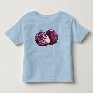 T-shirt Pour Les Tous Petits Illustration de chou rouge
