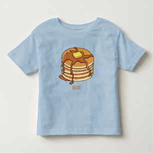 T-shirt Pour Les Tous Petits Illustration de dessin animé de Pancake