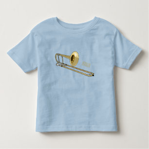 T-shirt Pour Les Tous Petits Illustration de dessin animé de Trombone