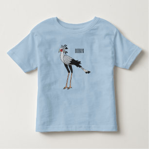 T-shirt Pour Les Tous Petits Illustration de dessin du secrétaire pour oiseaux