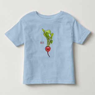 T-shirt Pour Les Tous Petits Illustration de dessin Radish
