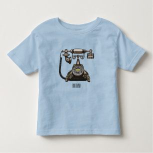 T-shirt Pour Les Tous Petits Illustration de dessin téléphonique