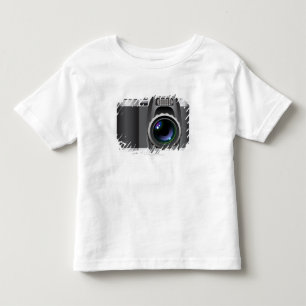 T-shirt Pour Les Tous Petits Illustration de Digitals d'appareil photo