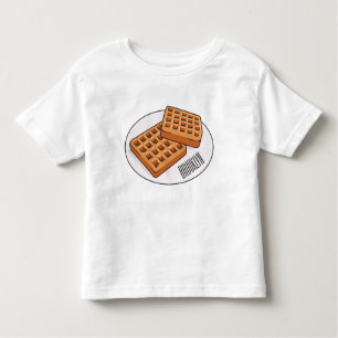 T-shirt Pour Les Tous Petits Illustration de gaufre