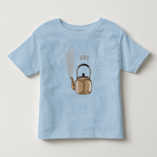 T-shirt Pour Les Tous Petits Illustration de la bouilloire à thé ou à thé
