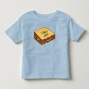 T-shirt Pour Les Tous Petits Illustration de Lasagna
