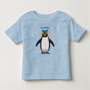 T-shirt Pour Les Tous Petits Illustration de mignon macaroni pingouin