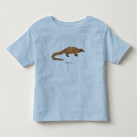 Illustration de pangolin à queue longue