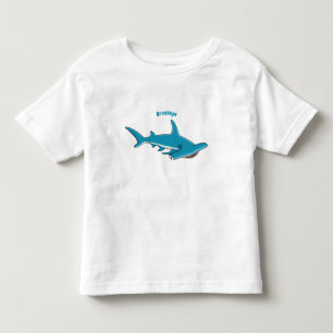 T-shirt Pour Les Tous Petits Illustration de requin marteau
