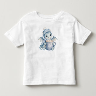 T-shirt Pour Les Tous Petits Illustration de vacances de Mug en cacao de bébé d