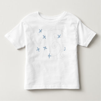 T-shirt Pour Les Tous Petits illustration de vol d'avion