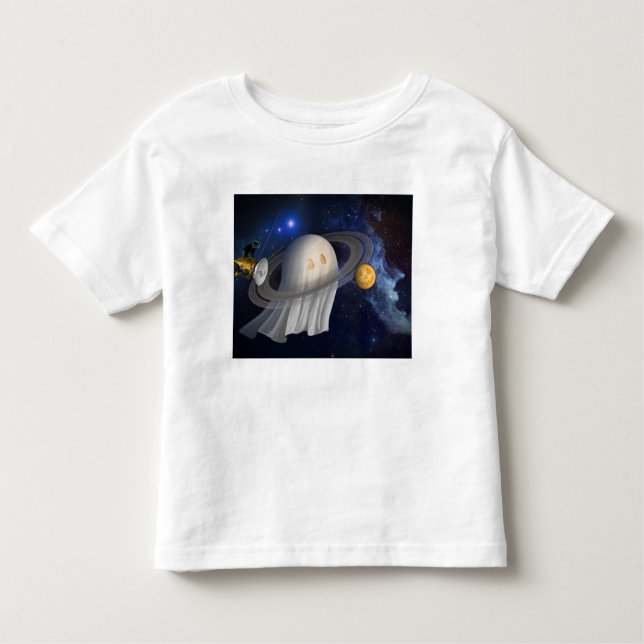 T-shirt Pour Les Tous Petits Illustration d'Halloween d'un artiste (Devant)