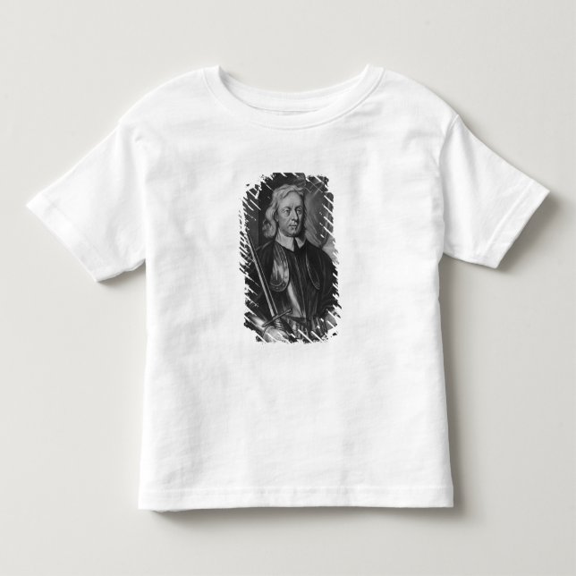 T-shirt Pour Les Tous Petits Illustration d'Oliver Cromwell (Devant)