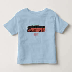 T-shirt Pour Les Tous Petits Illustration du bus
