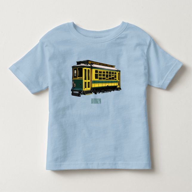 T-shirt Pour Les Tous Petits Illustration du chariot Mata (Devant)