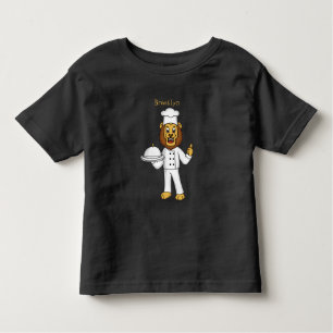 T-shirt Pour Les Tous Petits Illustration du chef mignon lion