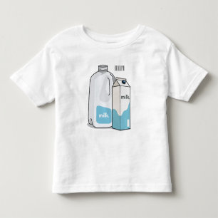 T-shirt Pour Les Tous Petits Illustration du lait