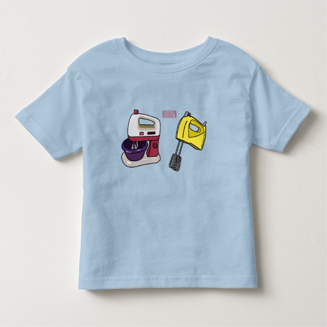 T-shirt Pour Les Tous Petits Illustration du mixer (Devant)