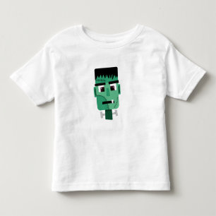 T-shirt Pour Les Tous Petits Illustration du monstre de Frankenstein