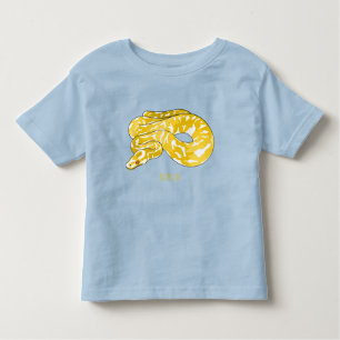 T-shirt Pour Les Tous Petits Illustration du serpent python birman
