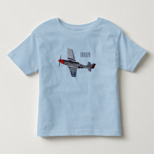 T-shirt Pour Les Tous Petits Illustration d'un avion de chasse-bombardier
