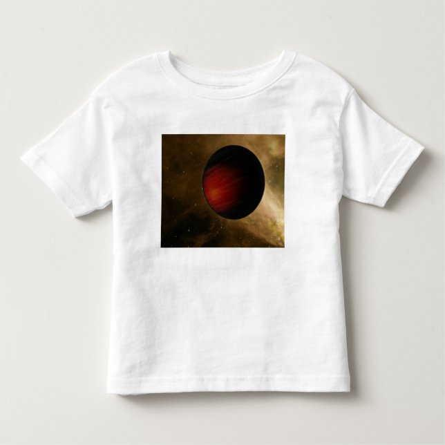 T-shirt Pour Les Tous Petits Illustration d'un Jupiter chaud appelé HD 149026b (Devant)