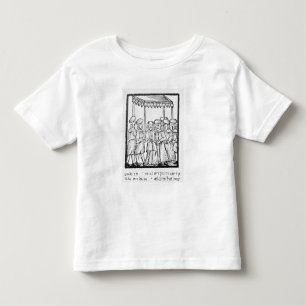 T-shirt Pour Les Tous Petits Illustration d'un mariage juif