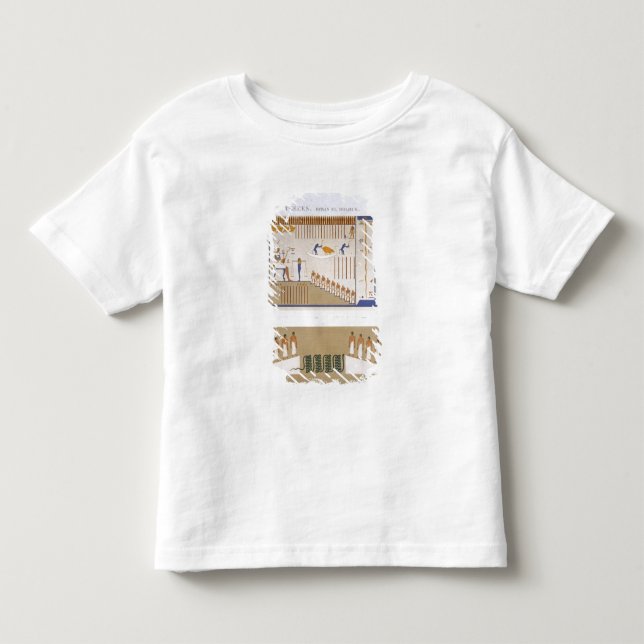 T-shirt Pour Les Tous Petits Illustrations des fresques de l'EL Molouk de (Devant)
