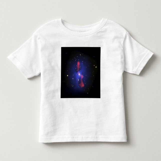 T-shirt Pour Les Tous Petits Image composite d'un amas de galaxies (Devant)