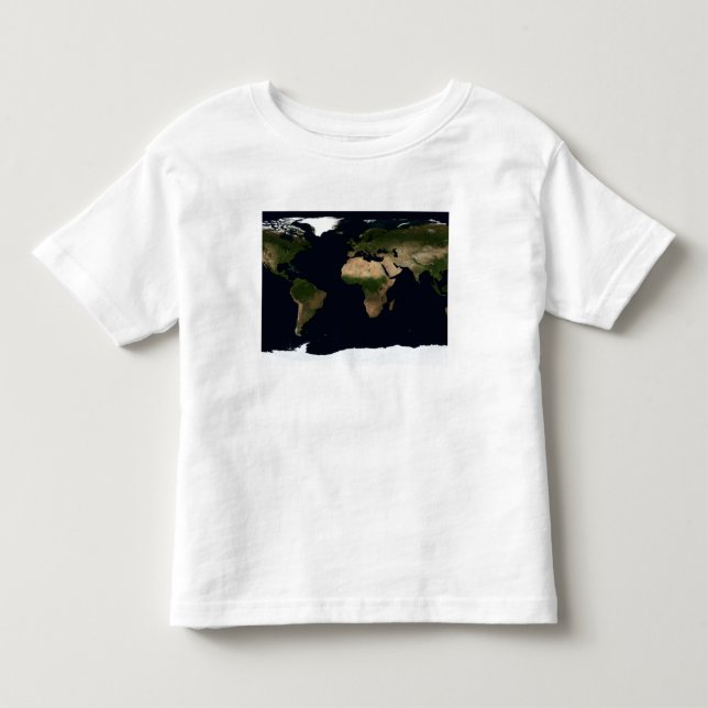T-shirt Pour Les Tous Petits Image mondiale du monde (Devant)