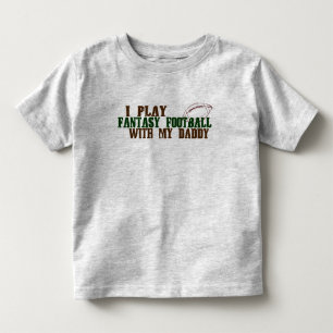T-shirt Pour Les Tous Petits Imaginaire de jeu footbal avec le papa