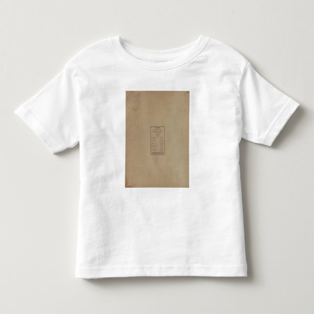 T-shirt Pour Les Tous Petits Index sur l'atlas (Devant)
