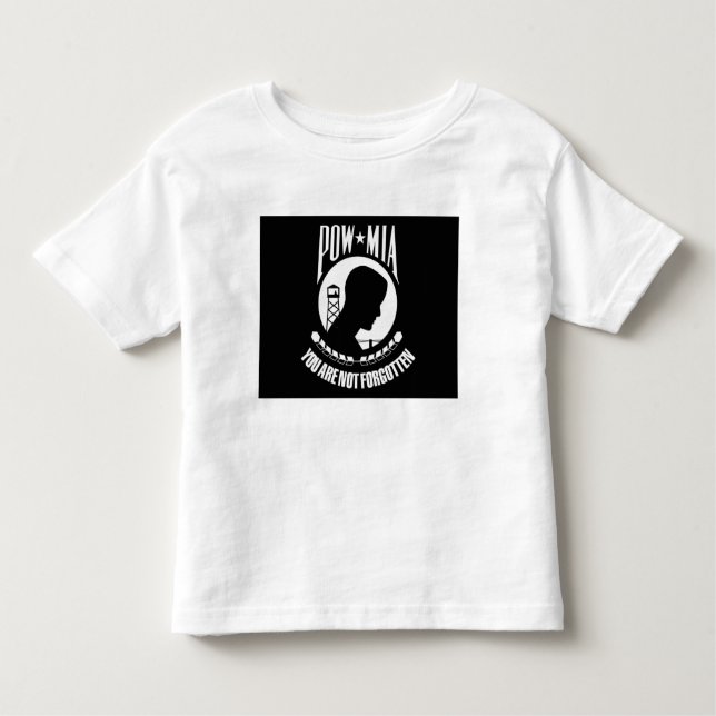 T-shirt Pour Les Tous Petits Indicateur POW-MIA (Devant)