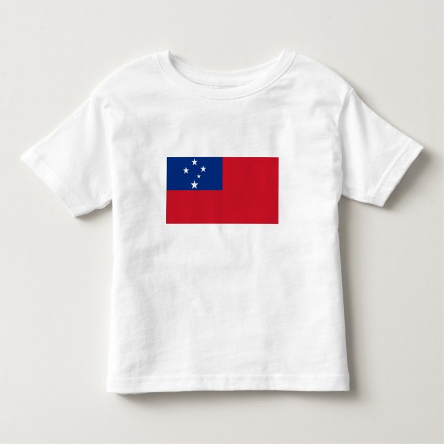 T-shirt Pour Les Tous Petits Indicateur Samoa (Devant)
