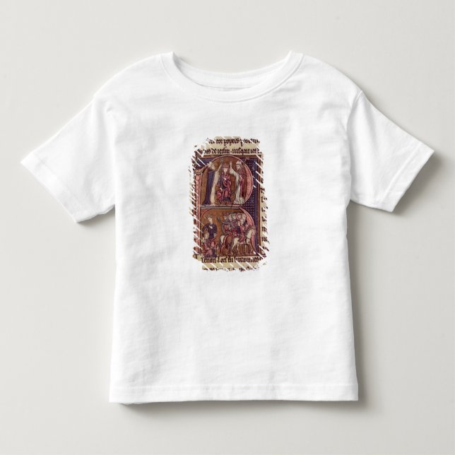 T-shirt Pour Les Tous Petits Initiale 'R de Historiated (Devant)