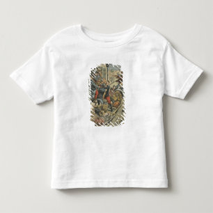 T-shirt Pour Les Tous Petits Inondations, secourant un paralytique