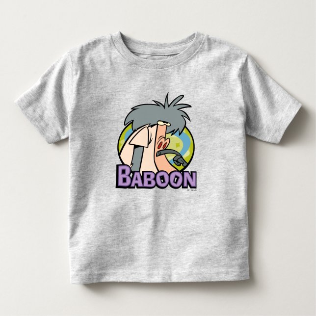 T-shirt Pour Les Tous Petits Insigne de caractère I.R. Baboon (Devant)